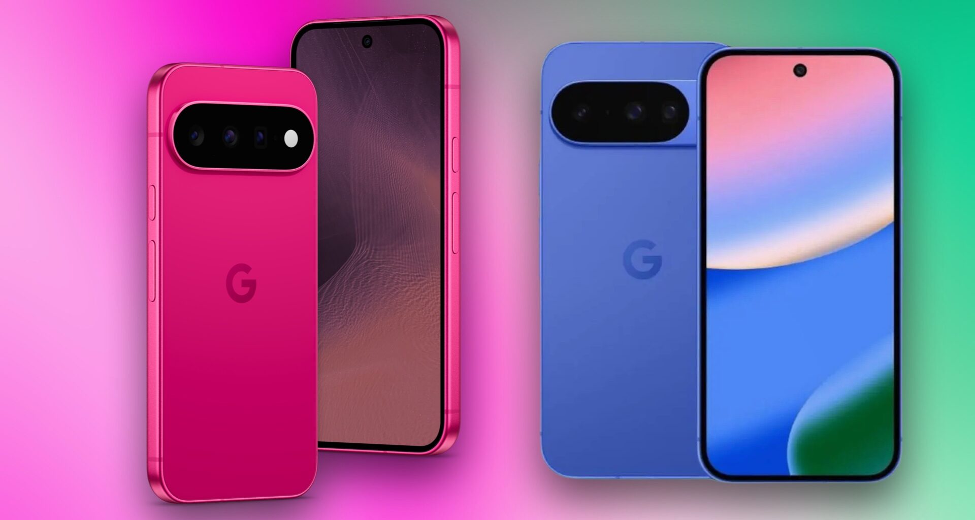 A Pixel 10 and Pixel 11
