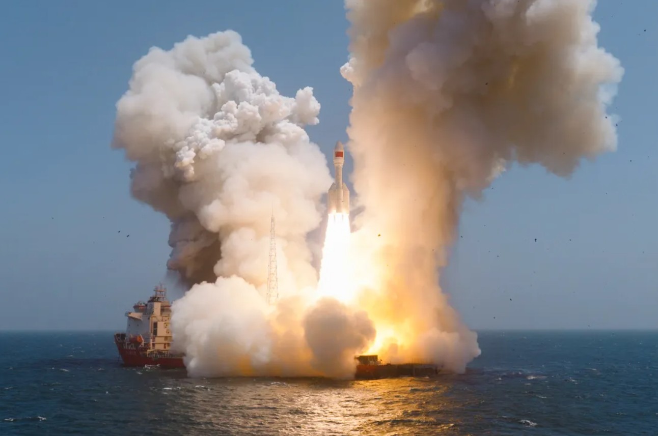 Shanghai starts work on wharf for its "Rocket City"