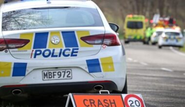 Tīrau crash: State Highway 27 closed after truck and car collision