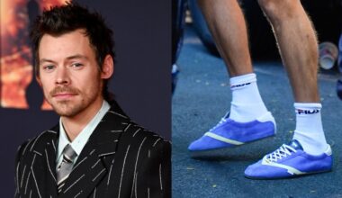 Harry Styles Is on a Flat Shoe Streak in Celine Sneakers