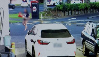 Epsom attacks: CCTV shows vehicle smashing into car at petrol station