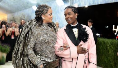 Rihanna supported A$AP Rocky after his father’s death in Paris