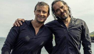 Bear Grylls stands by Russell Brand baptism after sex offence charges