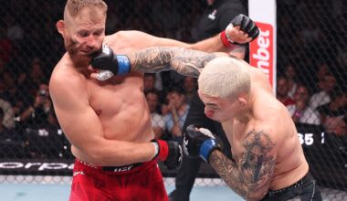 UFC Belgrade: Navajo Stirling scores TKO win over Jan Blachowicz in first round of short-notice bout