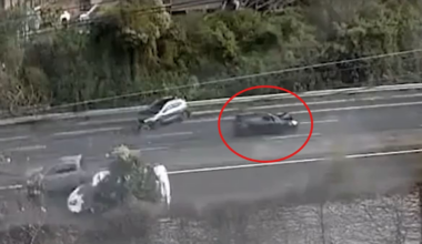 Driverless car travelled 300m after four-vehicle crash on Auckland’s Southern Motorway, witness says