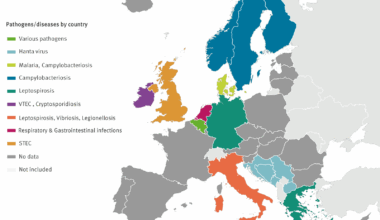 Heavy rainfall and flooding raise infectious disease risks across Europe