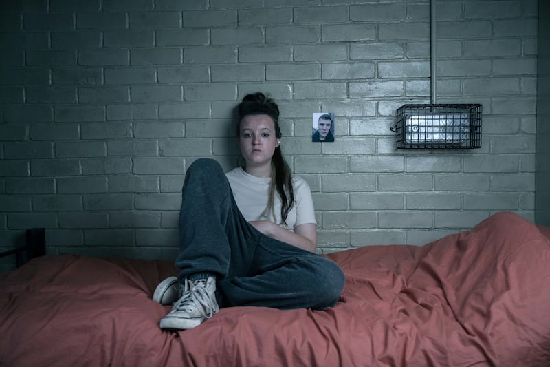 Bella Ramsey in British prison drama Time. Photograph: BBC/Sally Mais
