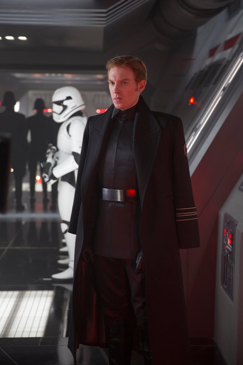 Star Wars: The Force Awakens - Domhnall Gleeson in JJ Abrams's 2015 film