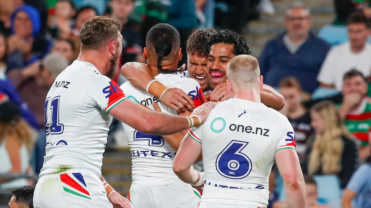 Warriors v Rabbitohs result: Andrew Webster’s men go top of NRL, hit highest total of the season to flatten South Sydney