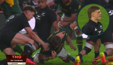 Justin Marshall hails Jordie Barrett's Hand of God moment as 'micro moments' went the All Blacks' way