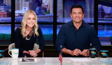Kelly Ripa and Mark Consuelos on the March 24, 2026, episode of