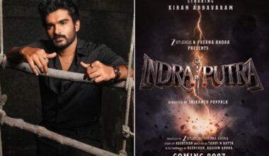 Kiran Abbavaram's Mythological Fantasy Reveals Title as 'Indraputra'