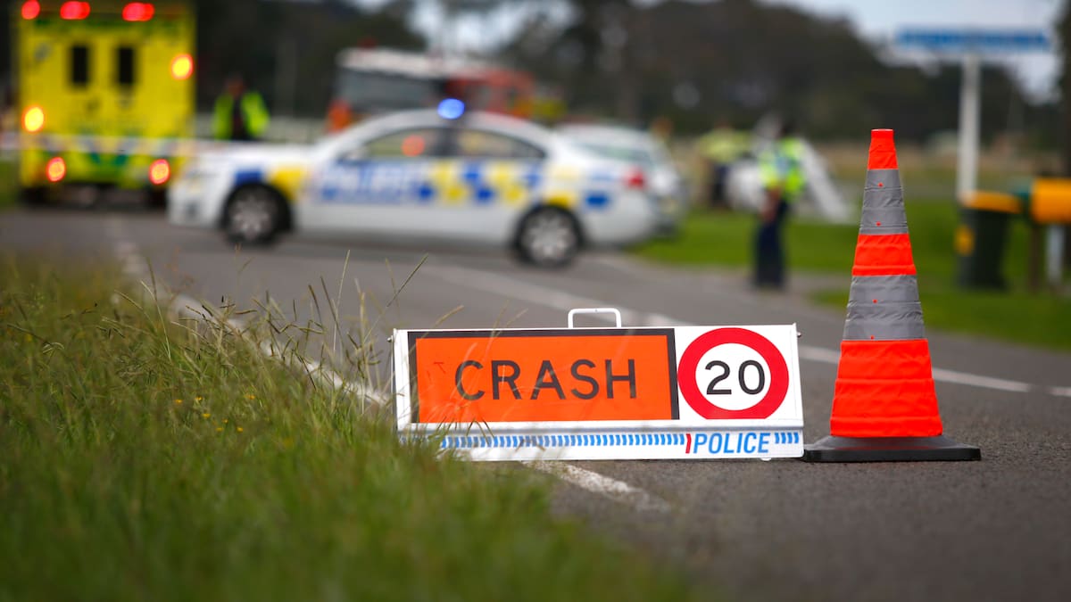 Serious two-vehicle crash closes road near Rotorua