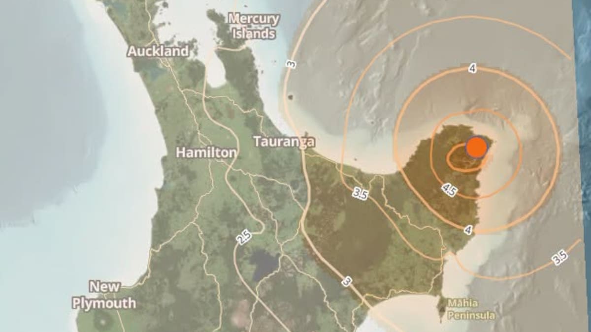 East Coast earthquake: Magnitude 5.7 quake strikes near Te Araroa