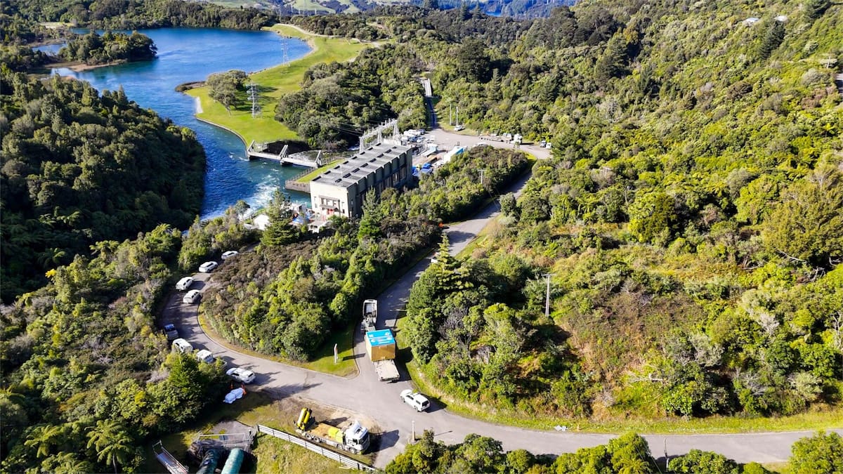 Waikaremoana power station gets 38-tonne stator in $95m upgrade