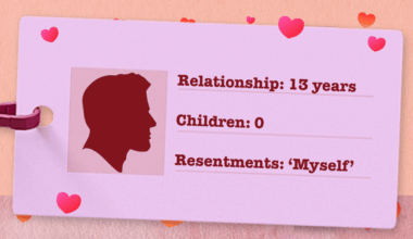 Love, actually, at 43: ‘He’s understandably unsure whether he can trust me’