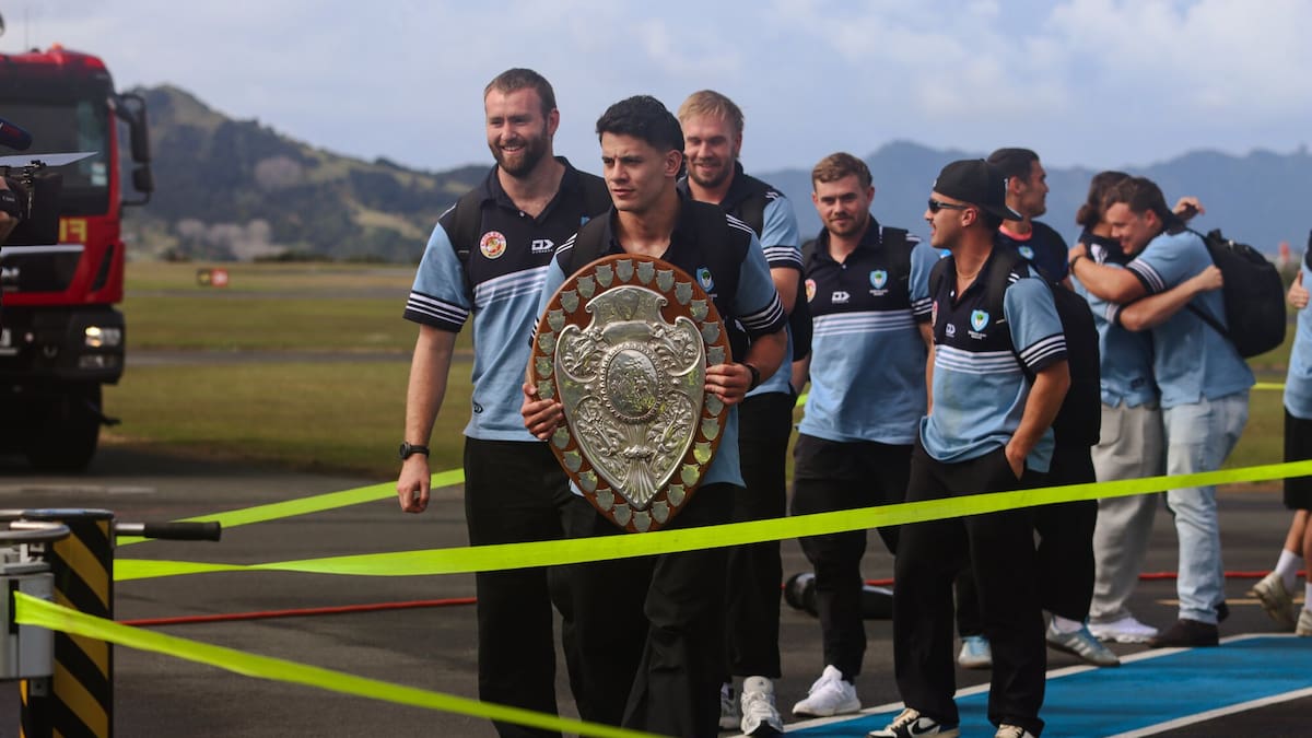 Fans flock to greet Northland after historic Ranfurly Shield win over Canterbury