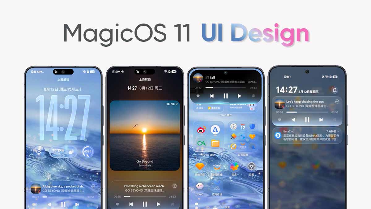 MagicOS 11 UI Design