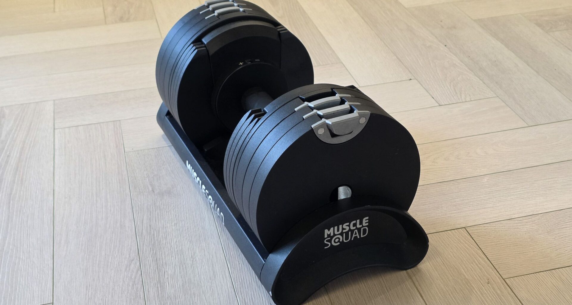 MuscleSquad Elite Adjustable Dumbbell review: Sharp-looking home gym essential with a catch