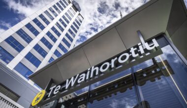 New Te Waihorotiu train station spurs $74.4m four-building deal by wealthy businesses