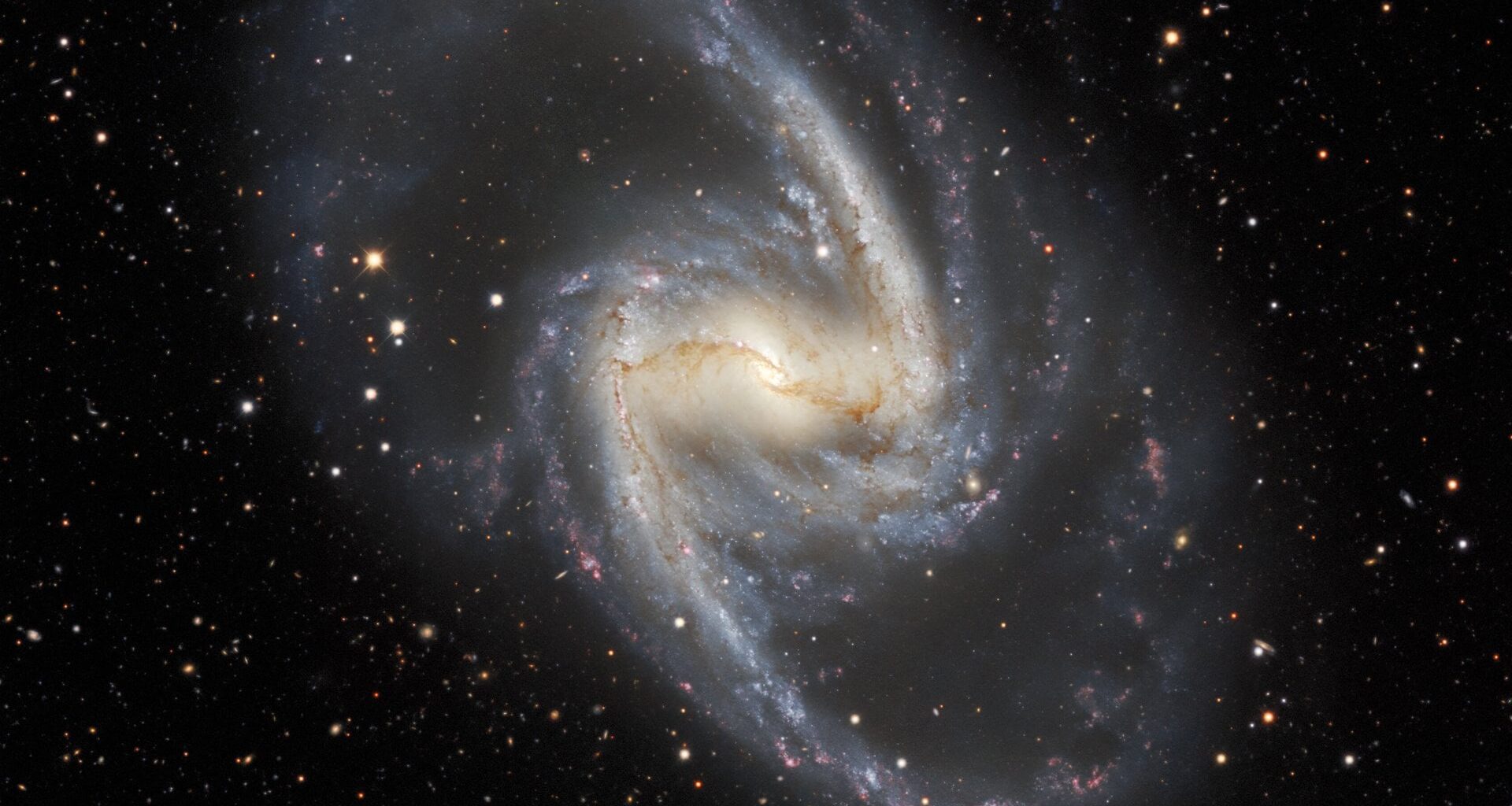 NGC 1365 imaged by the Cerro Tololo Inter-American Observatory. Credit:DES/DOE/FNAL/DECam/CTIO/NOIRLab/NSF/AURA