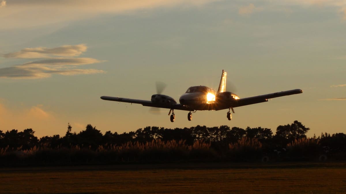 Police investigate laser strike on pilot-training flight over Napier