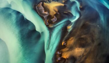 These breathtaking aerial shots show climate change from a new perspective