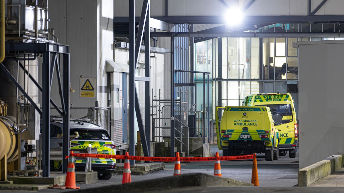Person dies after being trapped in machine at Ōtāhuhu meat processing plant