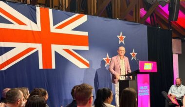 Protesters interrupt Act’s South Island campaign launch