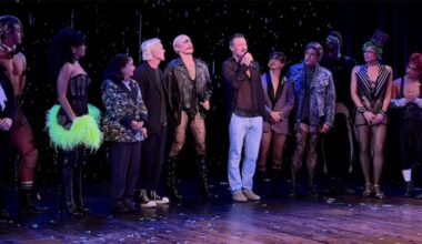 Rocky Horror Picture Show Broadway Cast pays tribute to Tim Curry