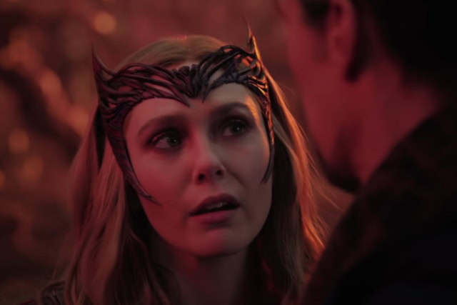Doctor Strange in the multiverse of madness Wanda Scarlet Witch