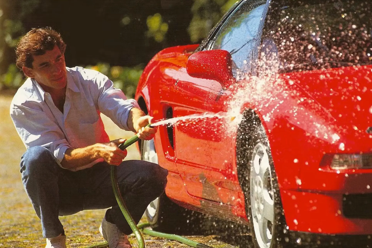 Ayrton Senna’s Honda NSX could set records