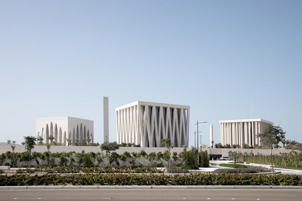 The Abrahamic Family House complex, dedicated to religious tolerance (Photo: Adjaye Associates) מתחם בית אברהם