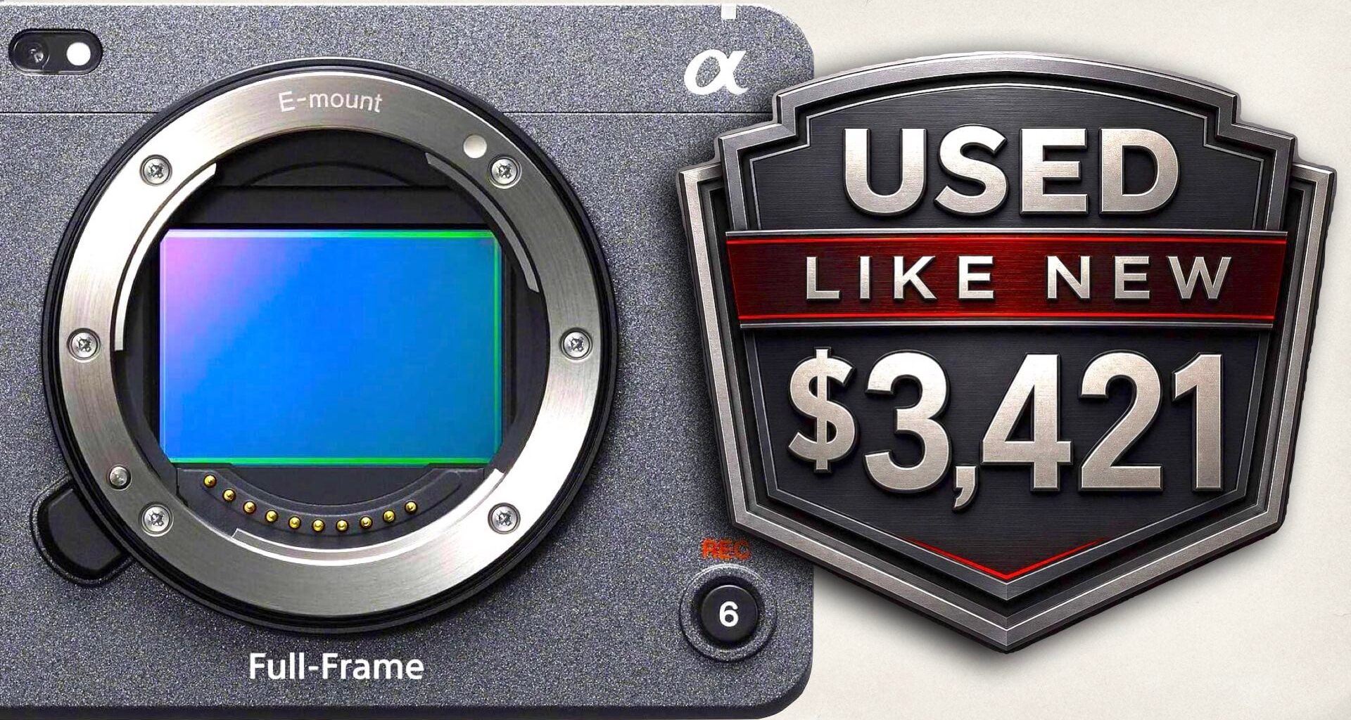 Sony FX3 Used Like New Appears on Amazon for $3,421