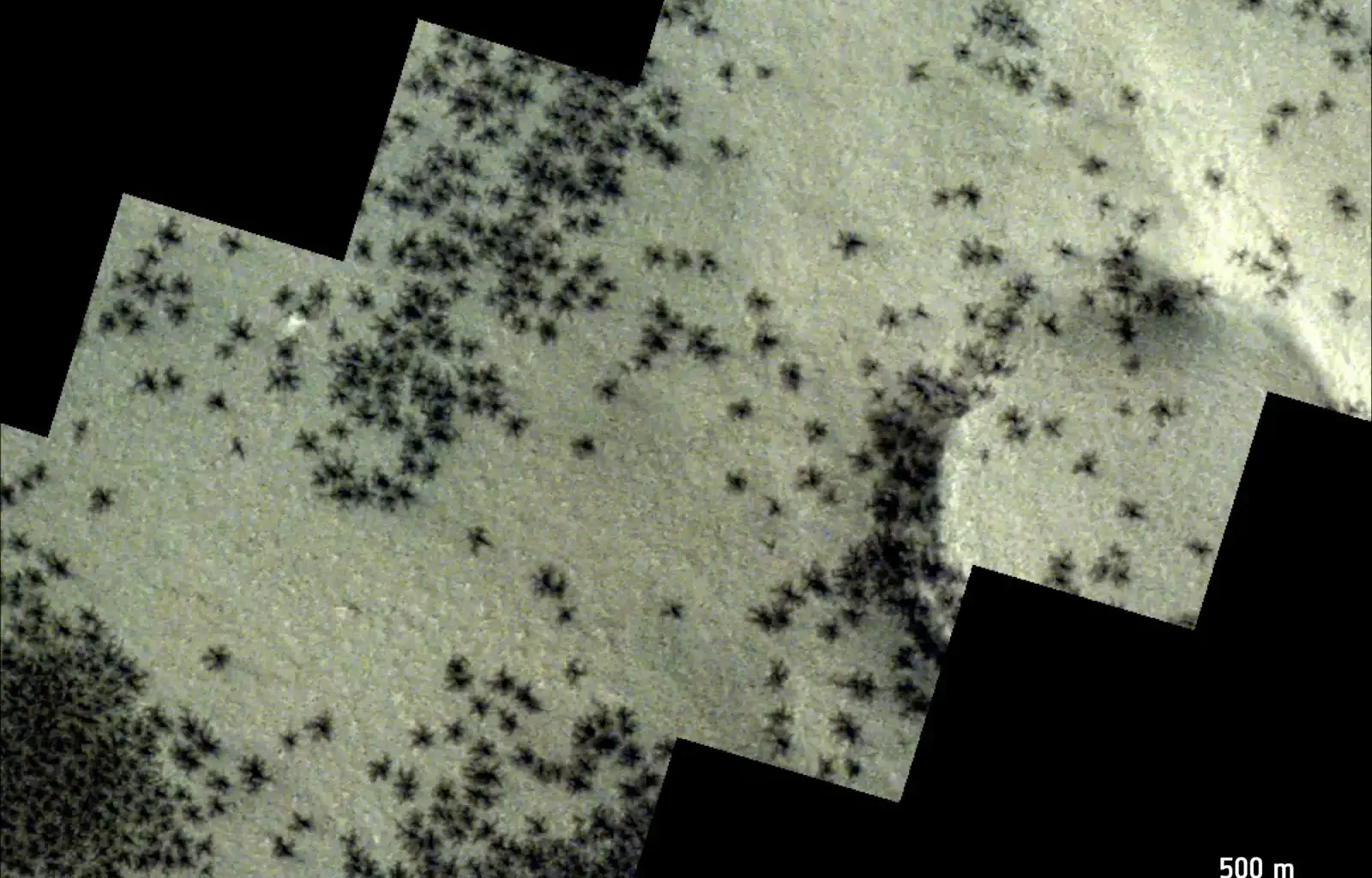NASA finally figured out what's up with those "Mars spiders"