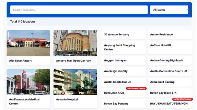 Touch n Go LPR Parking – license plate recognition at over 140 locations, fees auto deduct from TNG eWallet