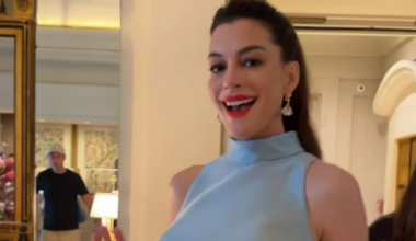Anne Hathaway addresses fake baby bump rumours