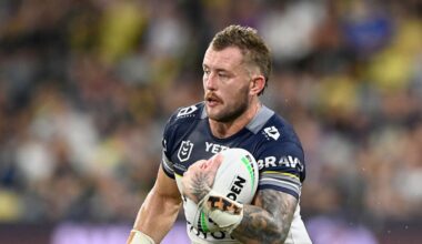 Warriors v Broncos: Kiwi club confirms signing of North Queensland Cowboys forward Sam McIntyre