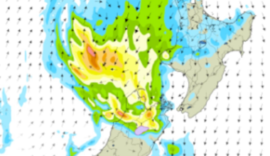 Weather: Rain to spread across country as frosty spell ends for everywhere but Crown Range Rd