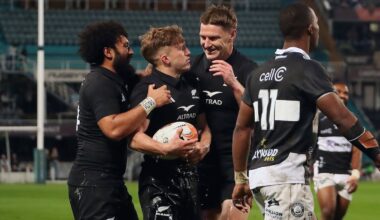 All Blacks v Sharks: Dave Rennie’s side claim dominant win but Damian McKenzie injury could spark concerns