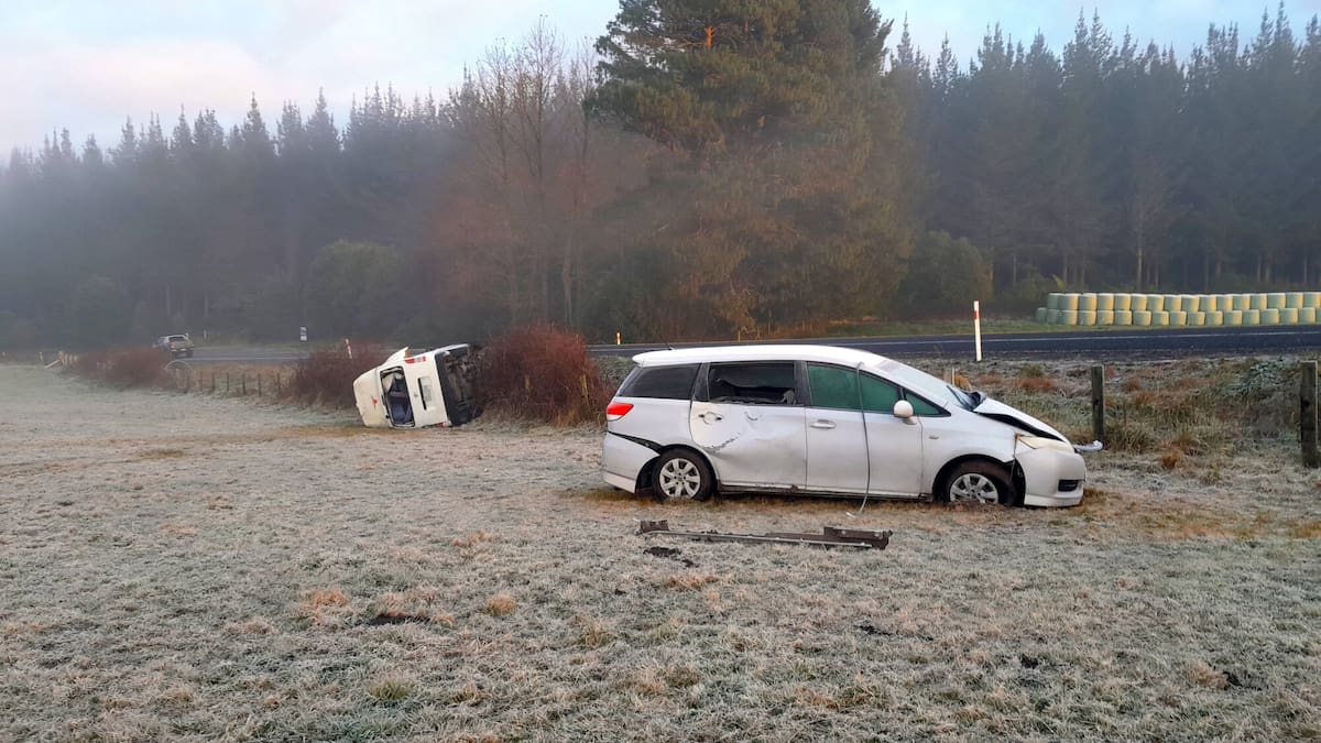 Rotorua black ice: SH30 crashes leave farmer traumatised and repeatedly repairing fences