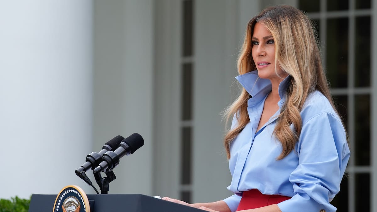 ‘I heard you missed me’: Melania Trump jokes about month out of spotlight