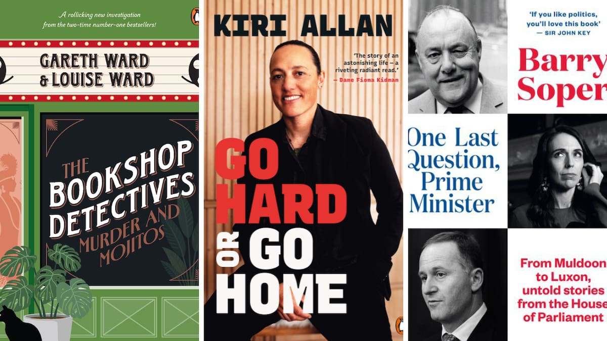 Top 10 bestselling New Zealand books: August 15