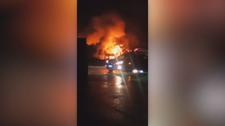 A person has died in a house fire in West Auckland Saturday night.