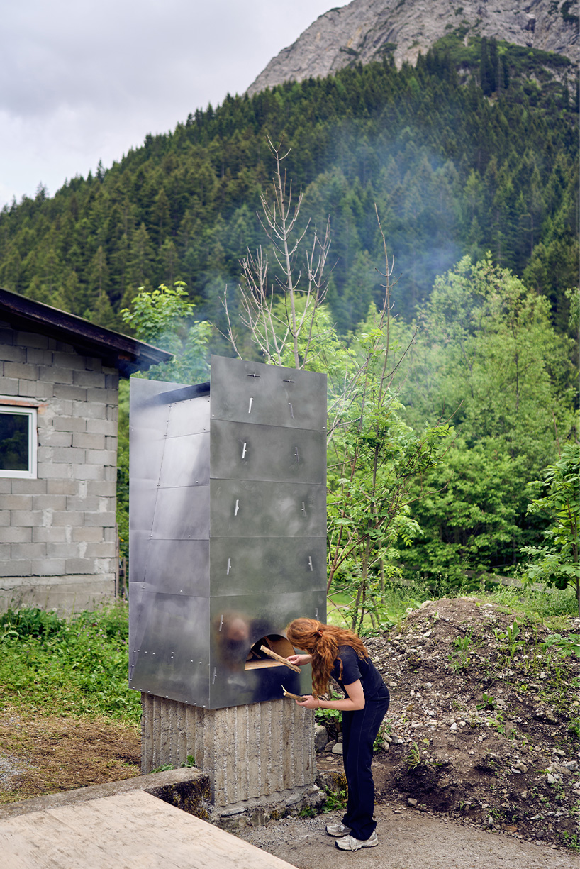 a small piece of architecture that connects local building traditions with collective use 7