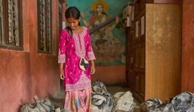 Saved by a lunch break: students at Nepal school survived deadly floods