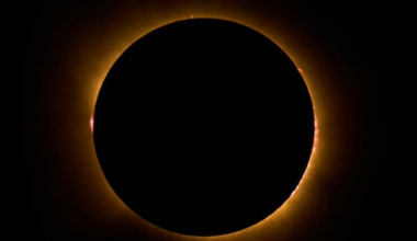 Crowds pack Spain to witness first total eclipse in over a century