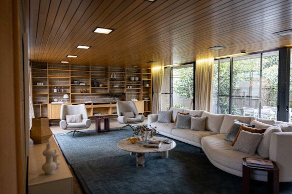 Fenner House has generous proportions, despite being a small home. 