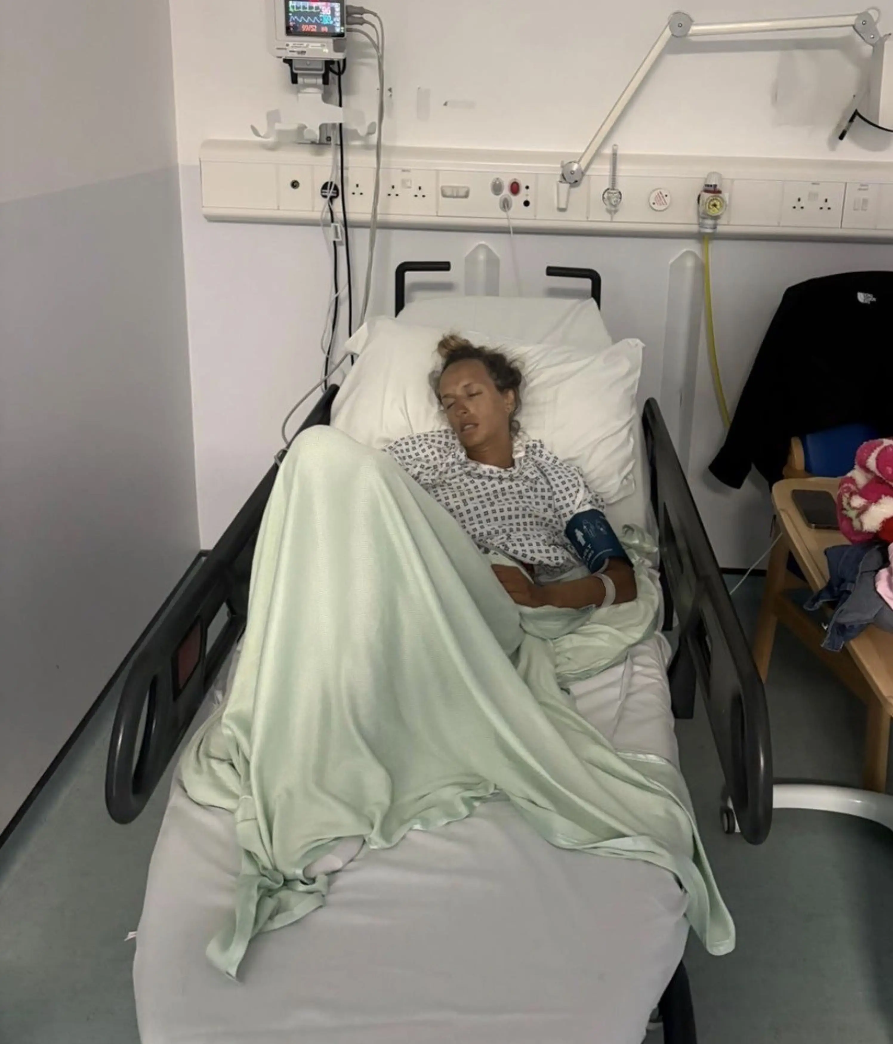 Poppy was hospitalised (Kennedy News/@Poppysarahguy22)