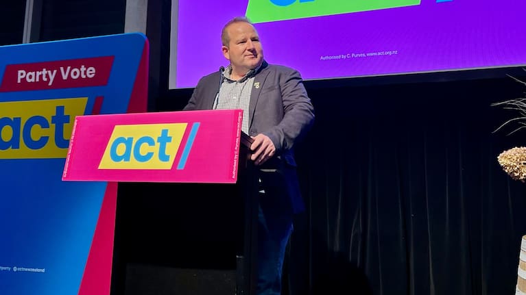 ACT Kaikōura electorate candidate Tom Spooner says he doesn’t expect to win but was happy to run to “wave the flame” for the party.